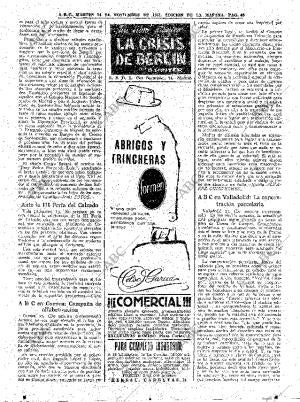 ABC MADRID 14-11-1961 página 46