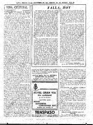 ABC MADRID 14-11-1961 página 49