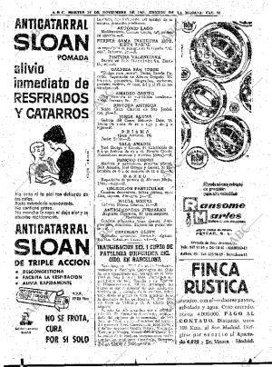 ABC MADRID 14-11-1961 página 52