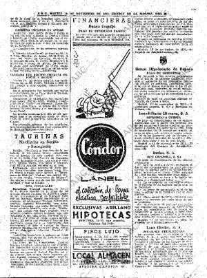 ABC MADRID 14-11-1961 página 62