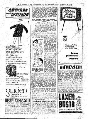 ABC MADRID 14-11-1961 página 64