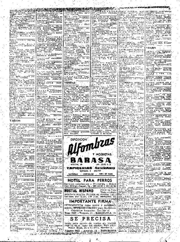 ABC MADRID 14-11-1961 página 74