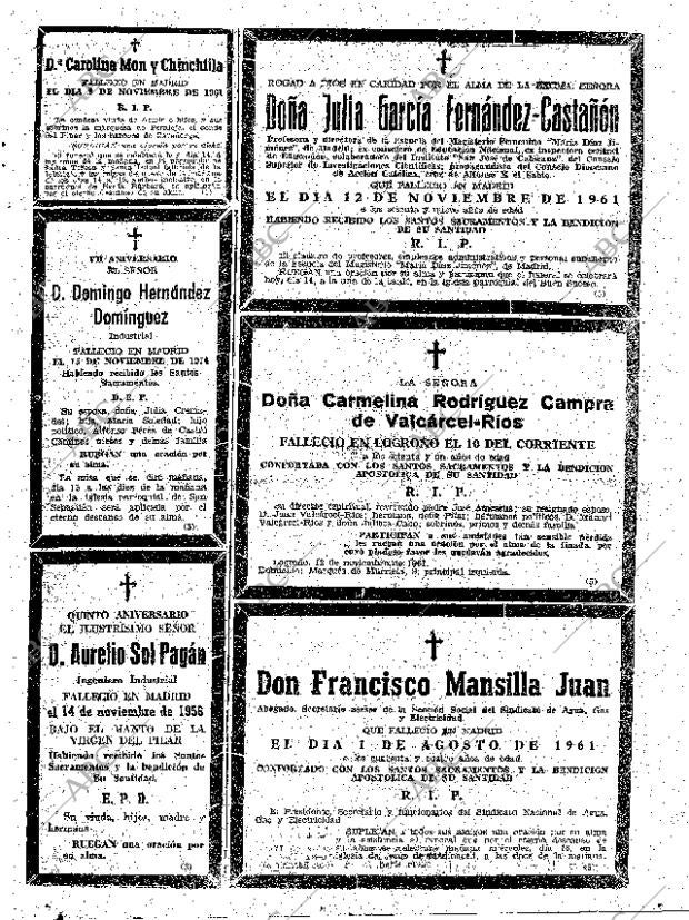 ABC MADRID 14-11-1961 página 75