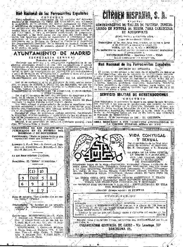 ABC MADRID 14-11-1961 página 78