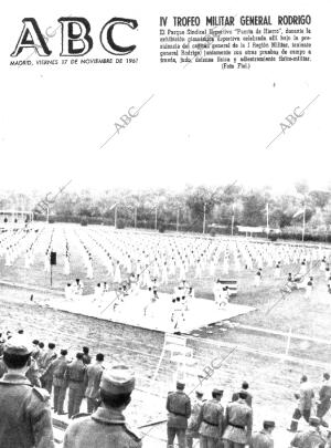 ABC MADRID 17-11-1961 página 1