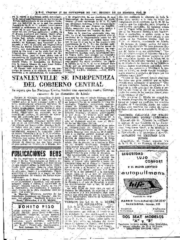ABC MADRID 17-11-1961 página 52