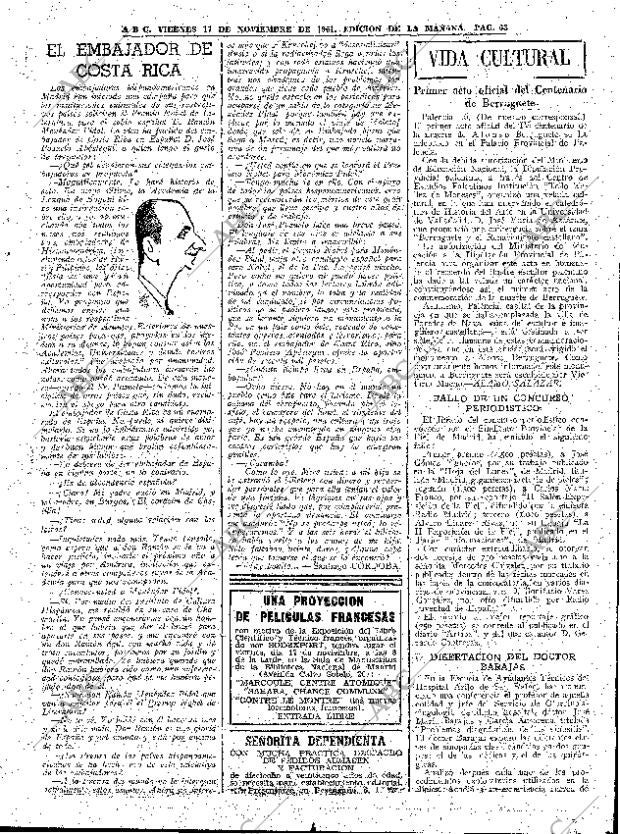 ABC MADRID 17-11-1961 página 63