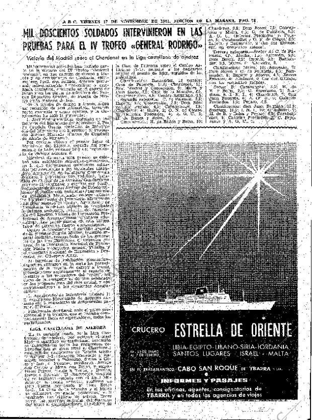 ABC MADRID 17-11-1961 página 73