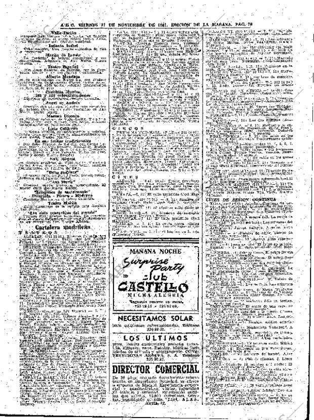ABC MADRID 17-11-1961 página 79