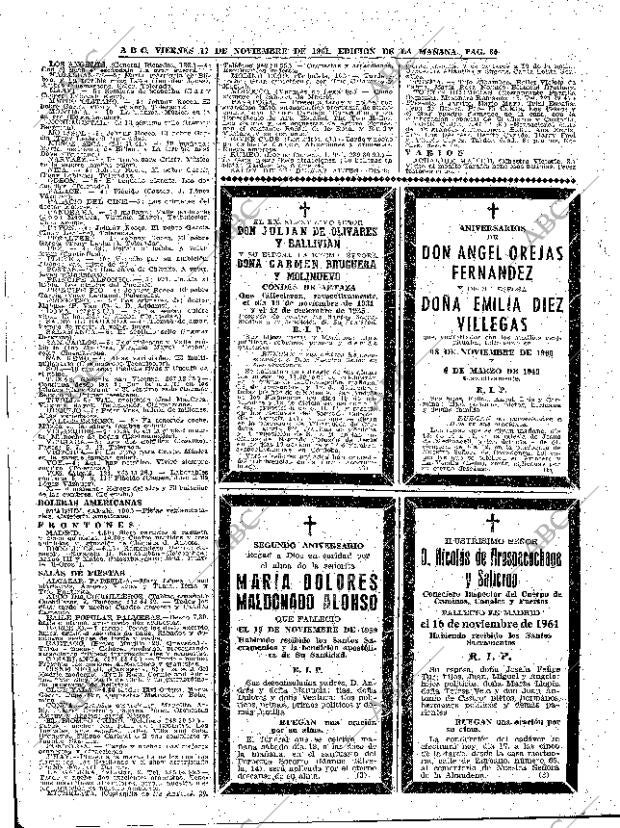 ABC MADRID 17-11-1961 página 80