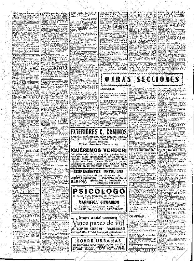 ABC MADRID 17-11-1961 página 83