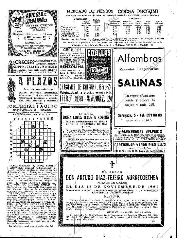 ABC MADRID 17-11-1961 página 87