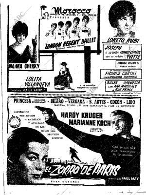 ABC MADRID 19-11-1961 página 60