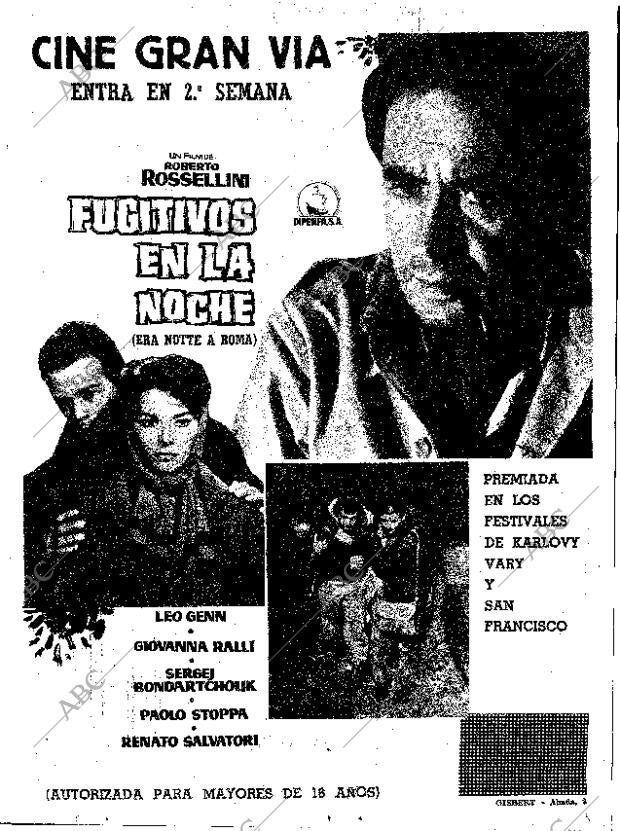 ABC MADRID 19-11-1961 página 65