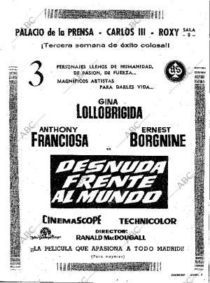 ABC MADRID 19-11-1961 página 69