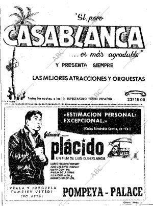 ABC MADRID 19-11-1961 página 70