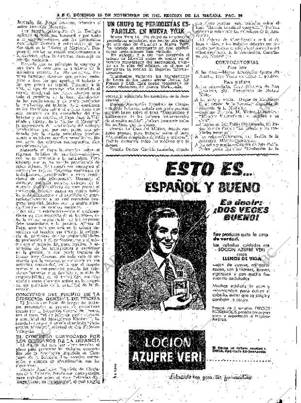 ABC MADRID 19-11-1961 página 99