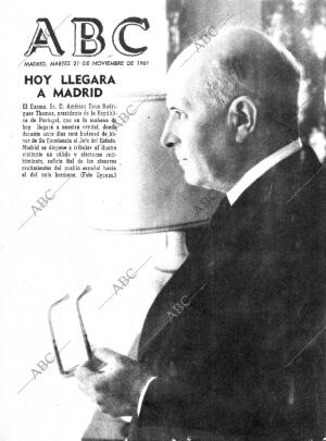 ABC MADRID 21-11-1961 página 1