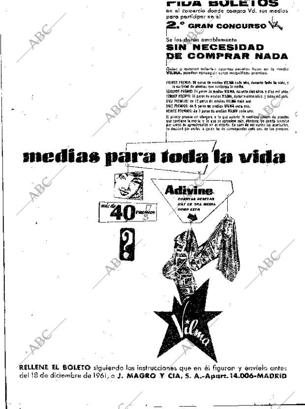 ABC MADRID 21-11-1961 página 28
