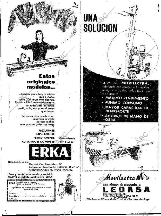 ABC MADRID 21-11-1961 página 36