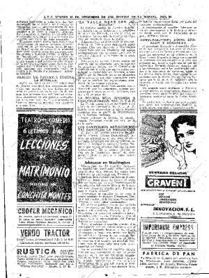 ABC MADRID 21-11-1961 página 54