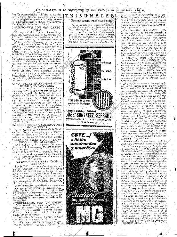 ABC MADRID 21-11-1961 página 68