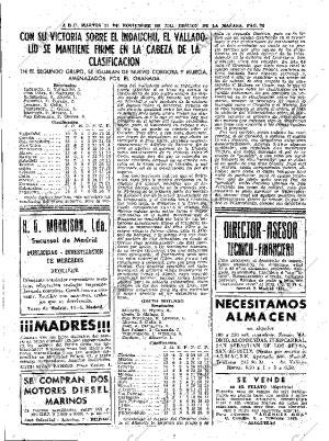 ABC MADRID 21-11-1961 página 74