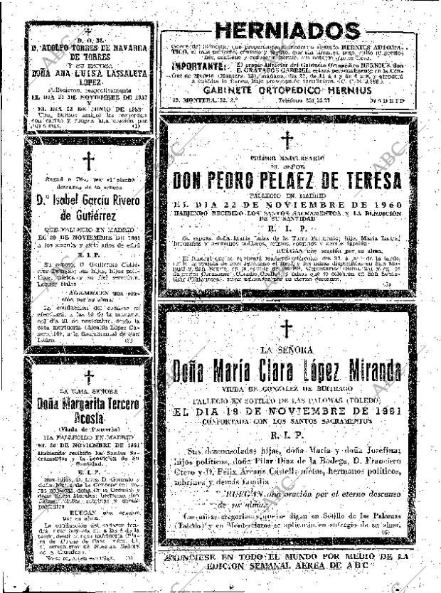 ABC MADRID 21-11-1961 página 90