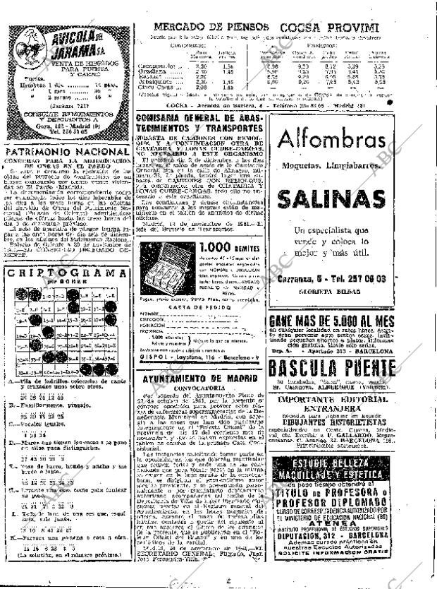 ABC MADRID 21-11-1961 página 91