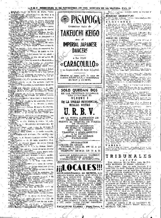 ABC MADRID 22-11-1961 página 83