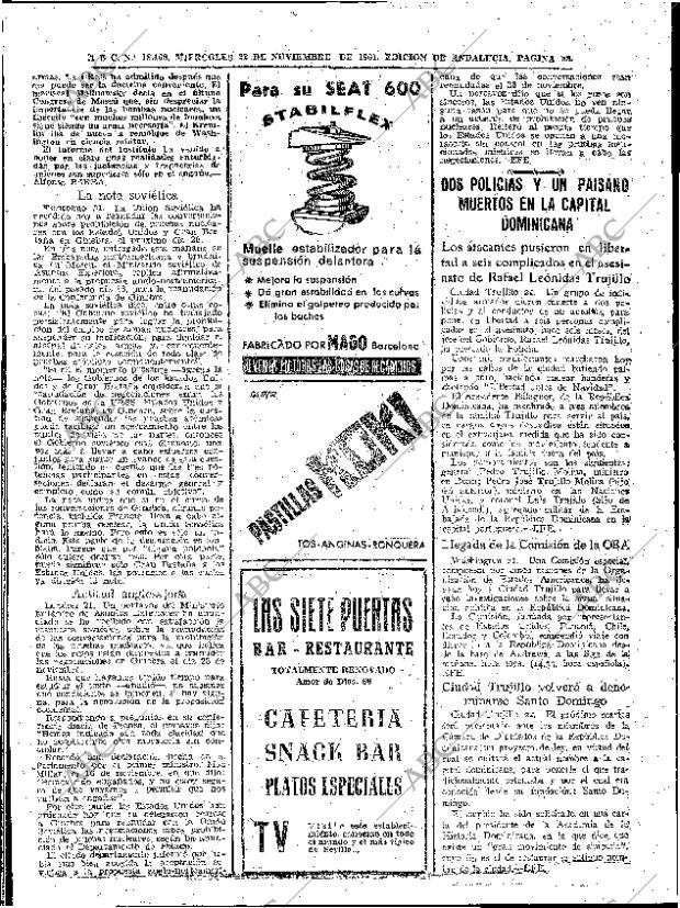 ABC SEVILLA 22-11-1961 página 38