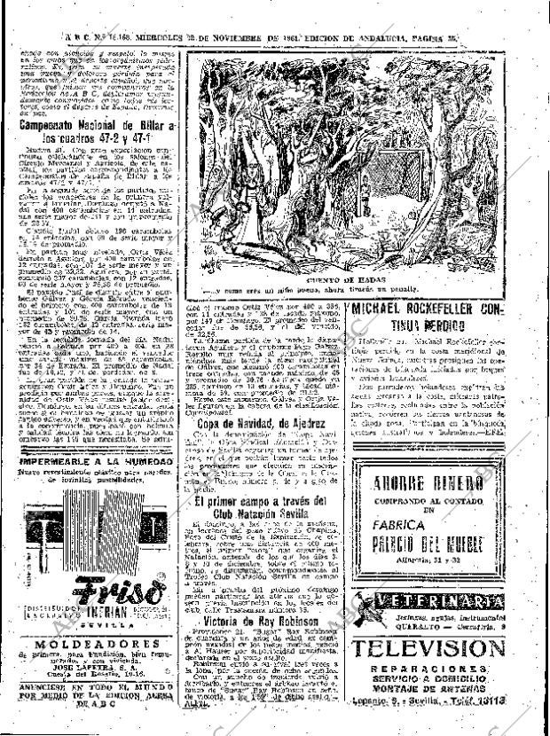 ABC SEVILLA 22-11-1961 página 55