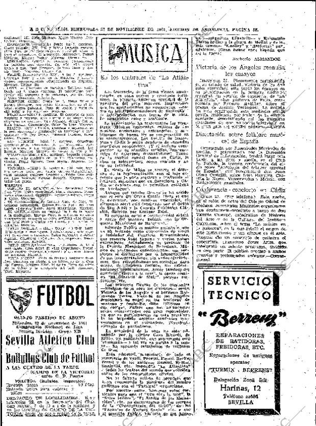 ABC SEVILLA 22-11-1961 página 58