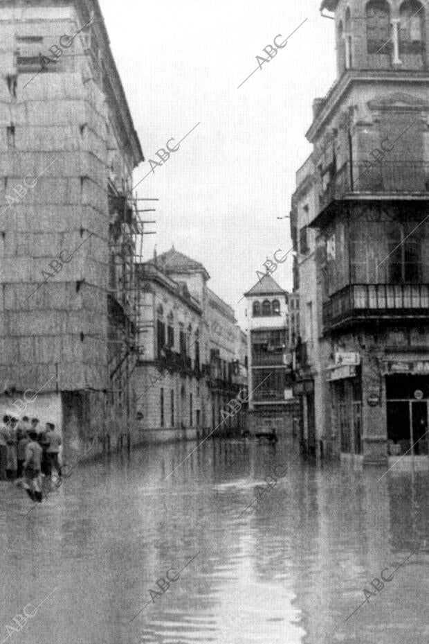 Inundación en Sevilla