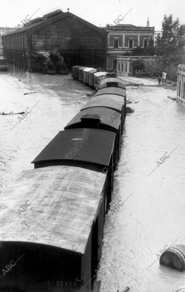 Inundación en Sevilla