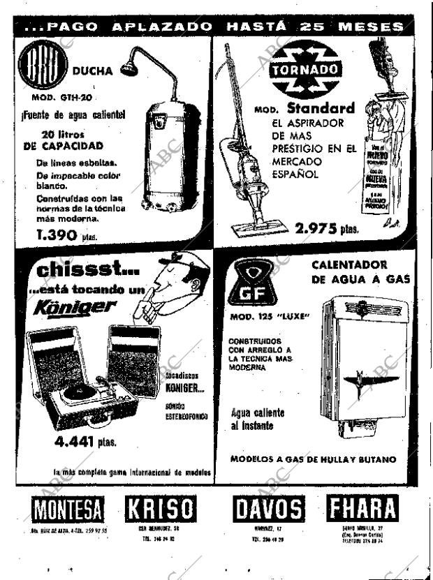ABC MADRID 29-11-1961 página 19