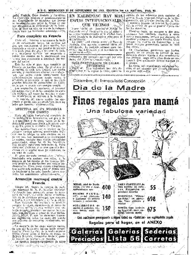 ABC MADRID 29-11-1961 página 53