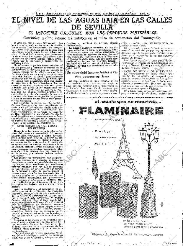 ABC MADRID 29-11-1961 página 61