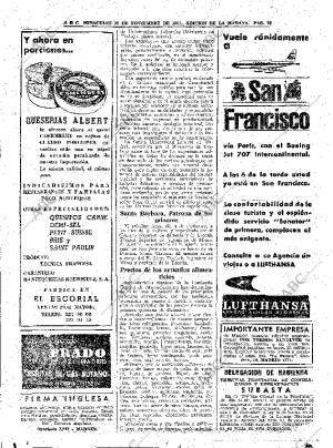 ABC MADRID 29-11-1961 página 74