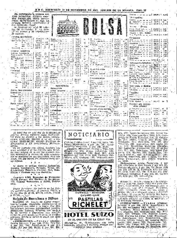 ABC MADRID 29-11-1961 página 77