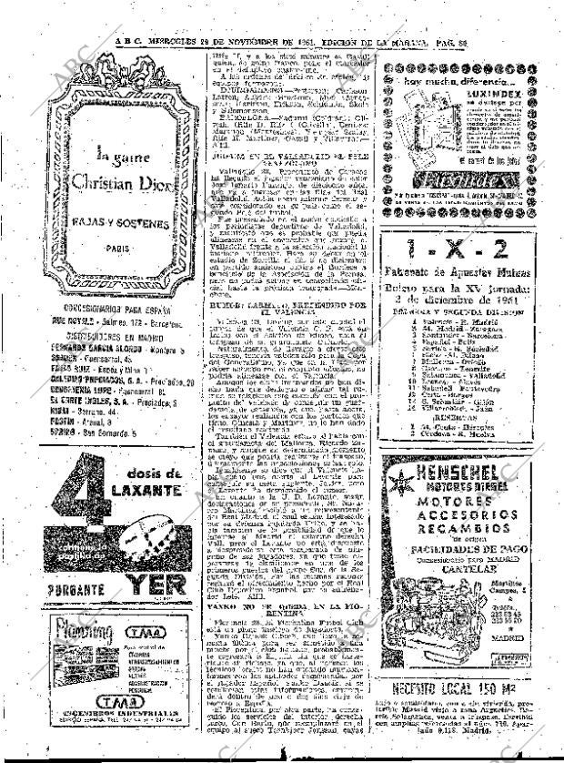 ABC MADRID 29-11-1961 página 80