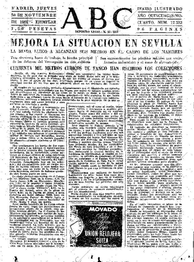 ABC MADRID 30-11-1961 página 47