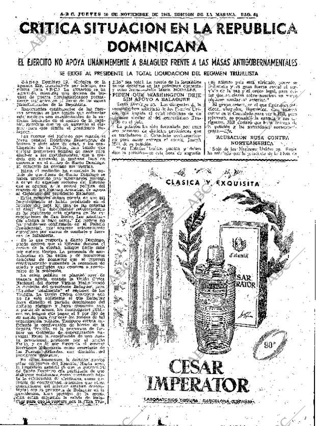 ABC MADRID 30-11-1961 página 51