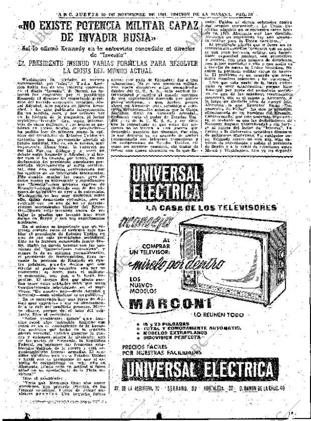 ABC MADRID 30-11-1961 página 53