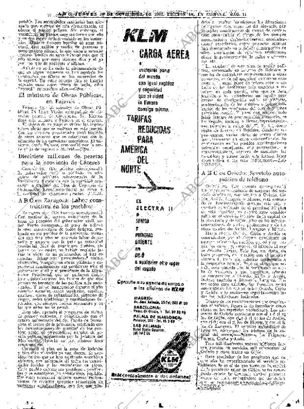 ABC MADRID 30-11-1961 página 71
