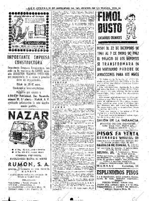 ABC MADRID 30-11-1961 página 84