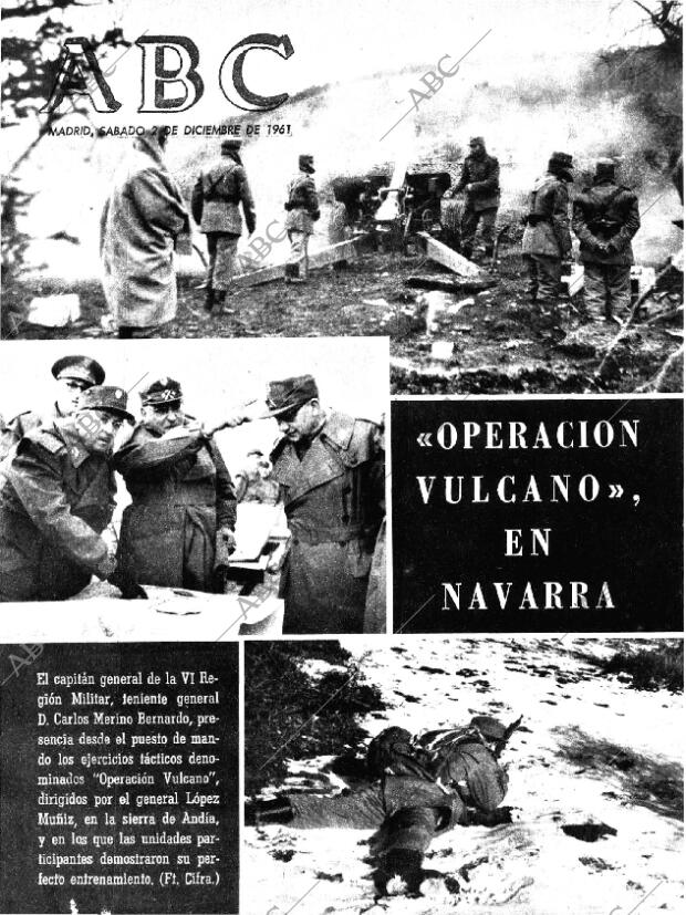 ABC MADRID 02-12-1961 página 1