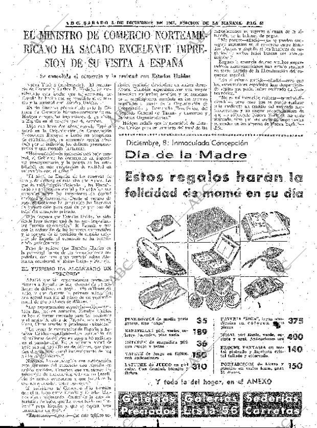 ABC MADRID 02-12-1961 página 59
