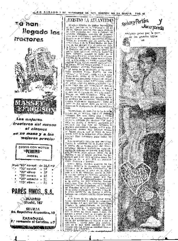ABC MADRID 02-12-1961 página 60