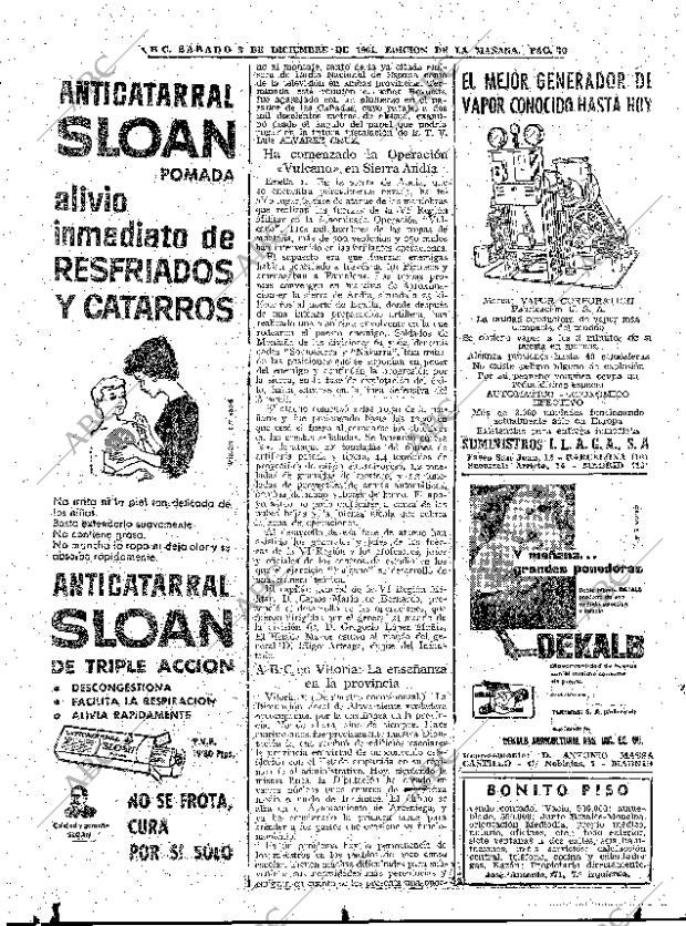ABC MADRID 02-12-1961 página 70